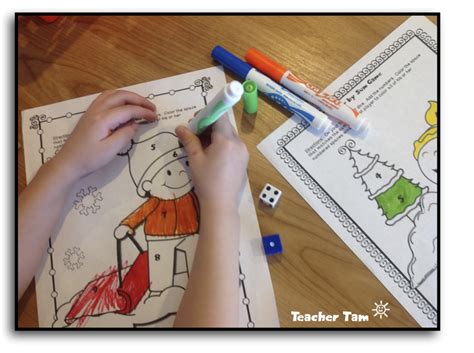 Teacher Tams Educational Adventures A Freebie For A Snowy Day