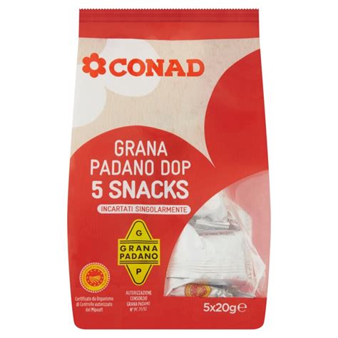 Grana Padano Dop Snacks G Conad Conad