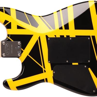 Evh Striped Series Black With Yellow Stripes Reverb