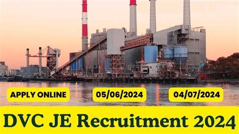 DVC JE Recruitment 2024 Apply Online For 64 Engineer Posts