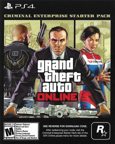 Grand Theft Auto V Premium Online Edition Playstation Box