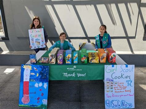 2 17 3 10 Girl Scouts Cookie Sales Corica Park