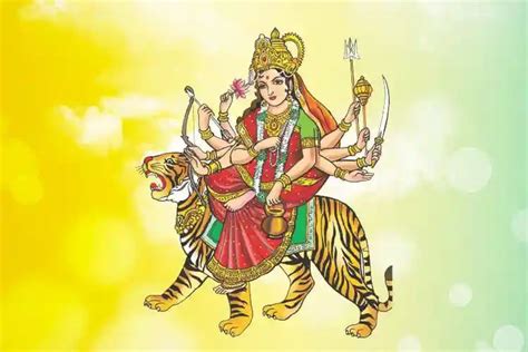 Worship Maa Chandraghanta during Navratri 2022 - MyPandit | Durga, Face ...