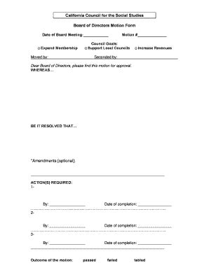 Board Of Directors Meeting Agenda Template Fill Out in Annual Board ...