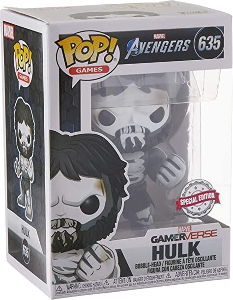 בובת פופ Funko Pop Games Marvel Gamerverse Avengers Skeleton Hulk