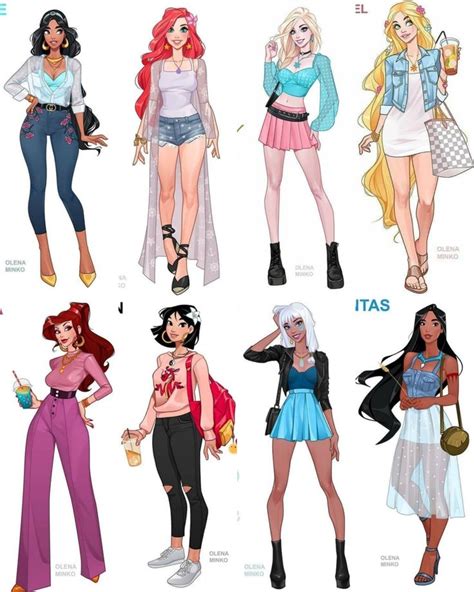 Pin By Humyra Azad Shuveccha On Modern Disney Princess Outfits