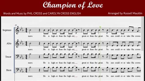 Champion Of Love Piano Accompaniment Youtube