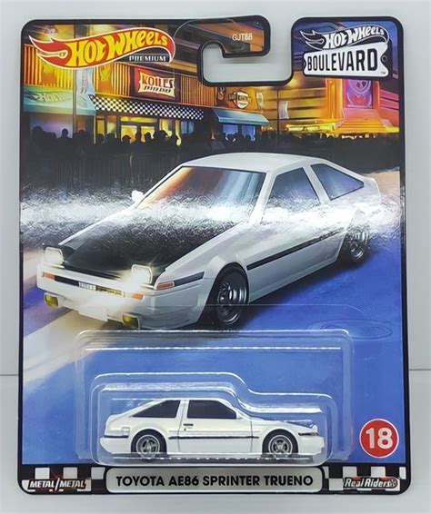 Jual Hot Wheels Premium Boulevard Mix D Toyota AE86 Sprinter Trueno Ban