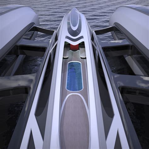 Incredible 'flying' superyacht with helipad and huge pool revealed in ...