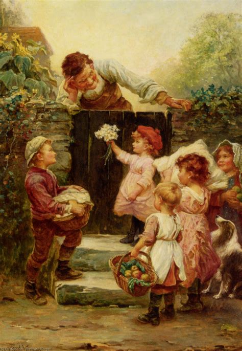 Riproduzioni D Arte Del Museo Nonni Compleanno Di Frederick Morgan