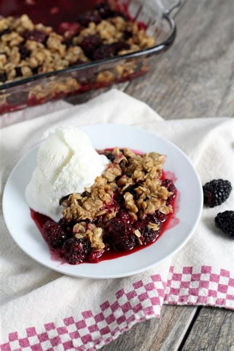 Blackberry Crisp Recipe Girl