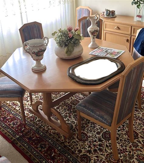 Mesa Jantar 8 Cadeiras Madeira Africana Cascais E Estoril OLX