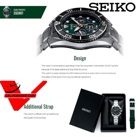 Seiko The Green Ssc J Prospex Divers Th