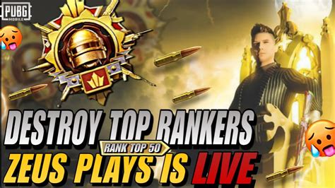 DESTROY TOP RANKERS WITH GG RANK TOP 50 ZEUS PLAYS IS LIVE ROAD TO 4K