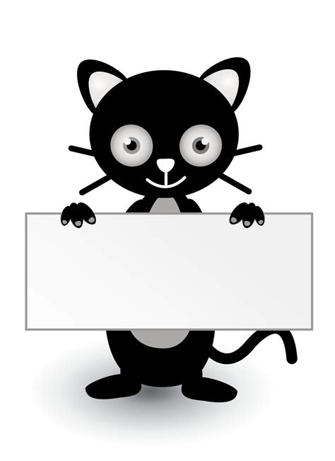 Cat illustration banner cute 15631654 Vector Art at Vecteezy