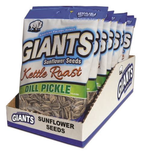 Giants Kettle Roast Sweet Dill Pickle Sunflower Seeds Oz Kroger