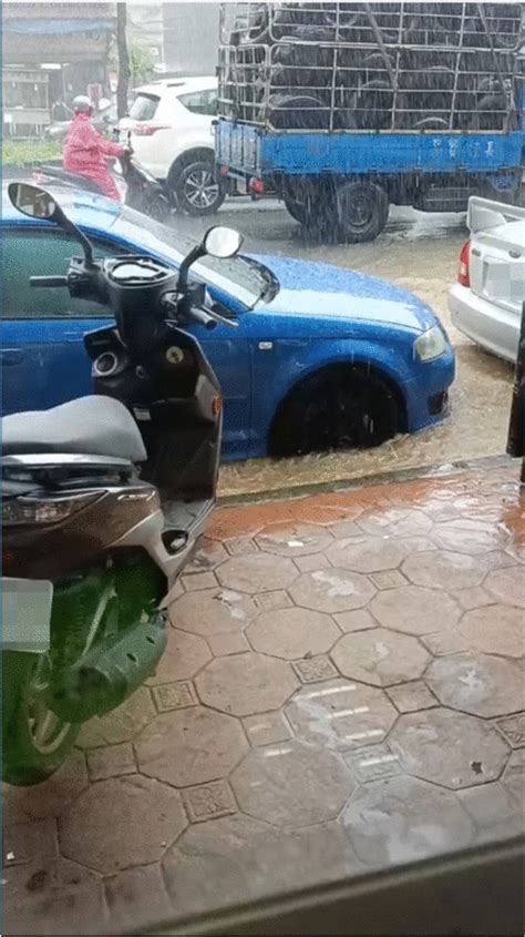 大雷雨來襲！桃園龜山傳積水災情 現場畫面曝光