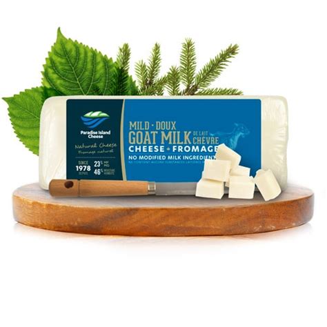 Mild Goat Milk Cheese - Paradise Island