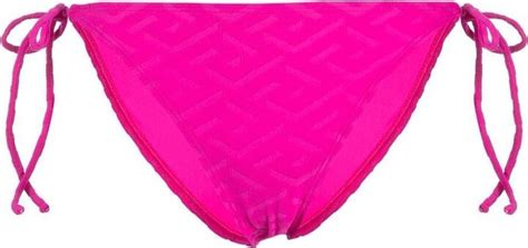 Versace Monogram Jacquard Bikini Briefs ShopStyle Two Piece Swimsuits