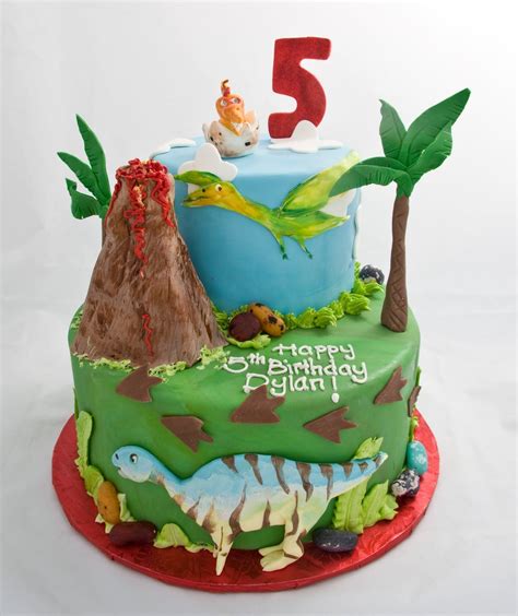 Dinosaur Birthday Cake Just Need Underwater Sea Monsters Now