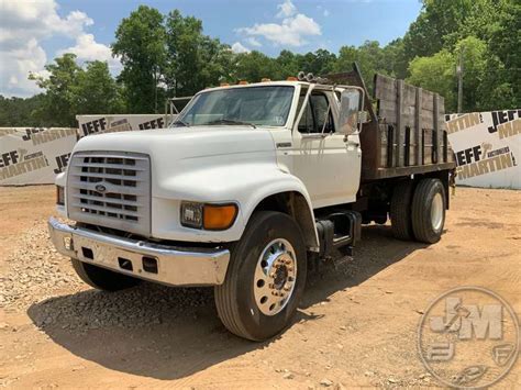 1998 Ford F 800 Single Axle Dump Truck Vin 1fdxf80exwva31089 Jeff