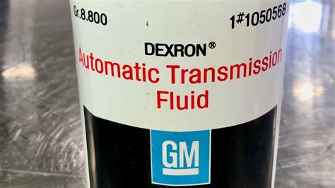 Gm Manual Transmission Fluid