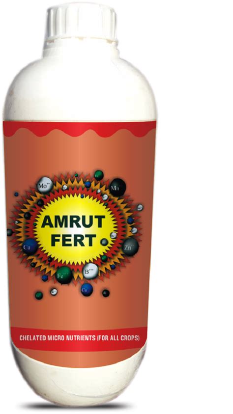 Liquid Mix Micro Nutrients Fertilizer Amrut Fert Bottle Packaging Size 1 Litre At ₹ 525kg