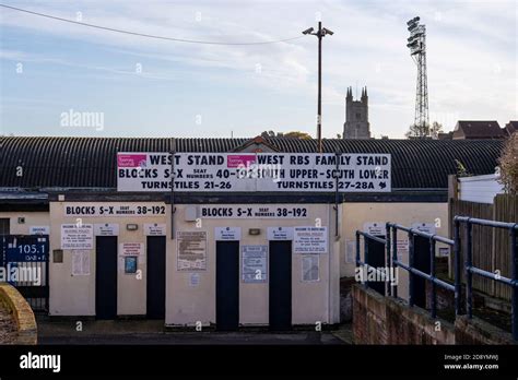 Shakespeare Drive Entrance Turnstiles Roots Hall Stadium Ground Home