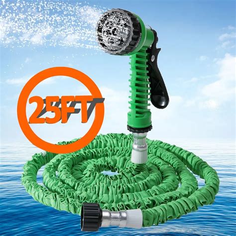 Popular 25FT 200FT Expandable Magic Flexible Garden Water Hose For Car