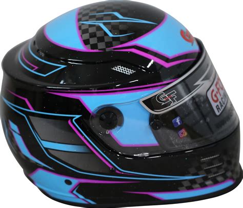 G Force Racing 13005xlgbu G Force Revo Graphics Sa2020 Helmets Summit