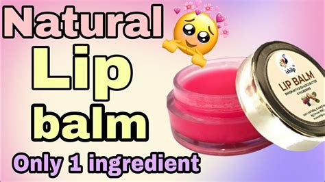 How To Make Natural Lip Balm At Home Diy Natural Lip Balm Homemade Lip Balm Youtube