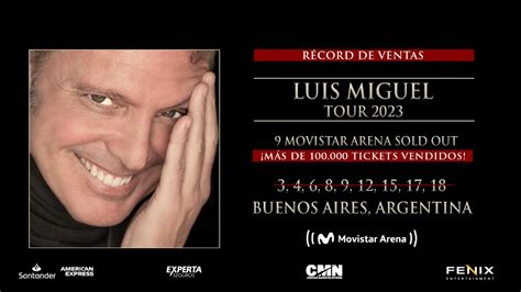 Locura Por Luis Miguel Agot Las Entradas Para Nueve Shows En El