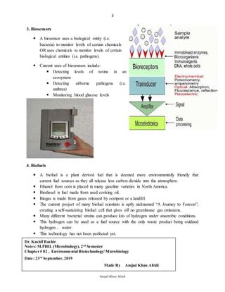 Environmental biotechnology | PDF