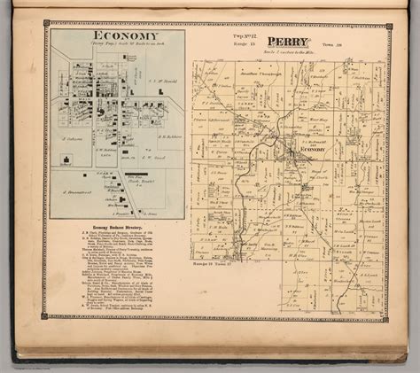 Perry Township Wayne County Indiana Economy David Rumsey