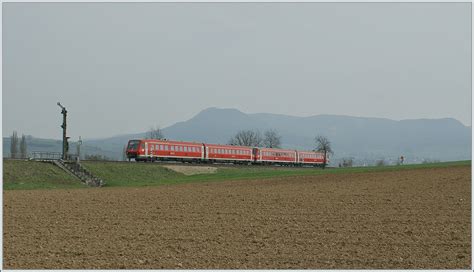 Zwei Db Vt Als Ire Von Ulm Nach Basel Bad Bei Wilchingen Hallau