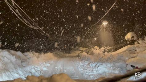 Cronaca Meteo Diretta Emilia Romagna Pennabilli Tanta Neve Domenica