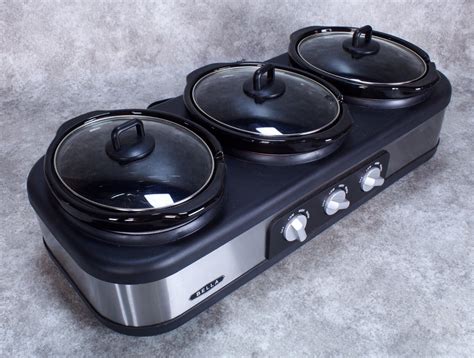 Triple Crock Pot Buffet Server | Crockpoti