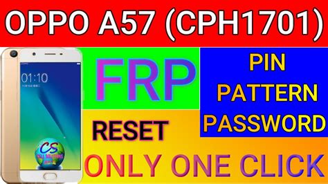 Oppo A Cph Screen Locks And Frp Reset Only One Click Via Umt