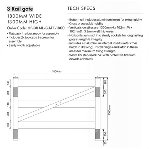 rail fencing gate    diy fencing supply adelaide