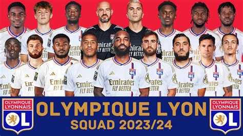 Olympique Lyonnais Squad Season Olympique Lyon Footworld