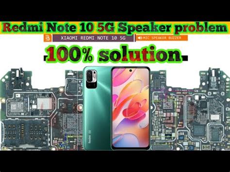 Redmi Note 10 5G Speaker Not Working Problem Jumper Solution Not 10 5G