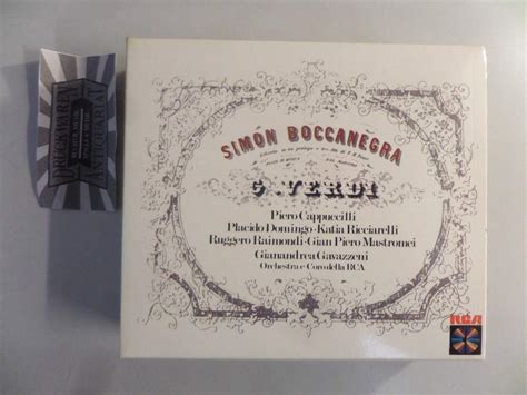 Simon Boccanegra Giuseppe Verdi Piero Cappuccilli Placido Domingo