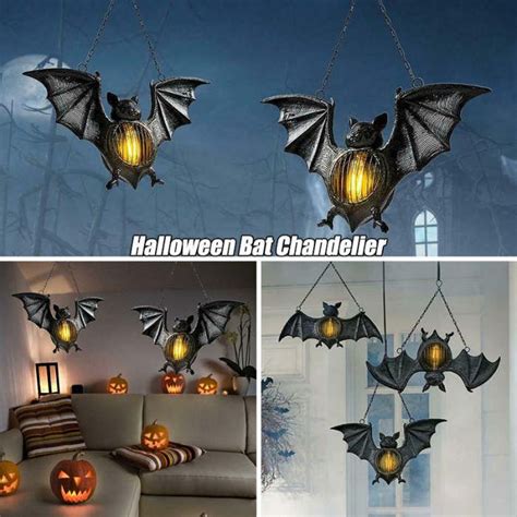 1 Pcs Halloween Bat Led Lantern Decor In 2022 Led Lantern Lanterns