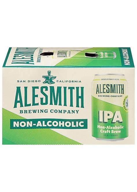 Alesmith Brewing Co Non Alcoholic Ipa 6 Pack Howden Market