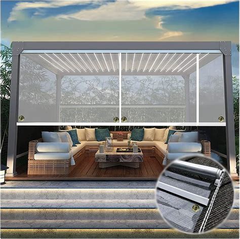 Outdoor Blinds For Pergola at brianppettryo blog