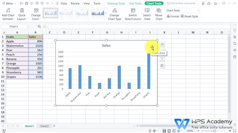 How To Make The Bars Wider In A WPS Office Excel Chart WPS Office