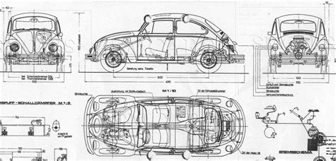 Beetle Late Model Super 1968 Up View Topic Diagram With Dimensions Of