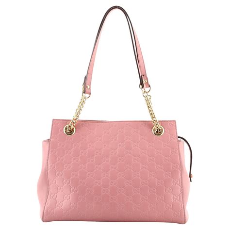 Gucci Pink Leather Shoulder Dionysus Bag At 1stdibs Gucci Pink