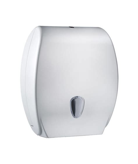 832 Satin TOILET ROLL DISPENSER Mini Jumbo Mar Plast