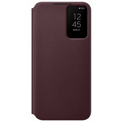 Samsung Smart Clear View Cover Do Galaxy S Ef Zs Ceegee Burgundowy